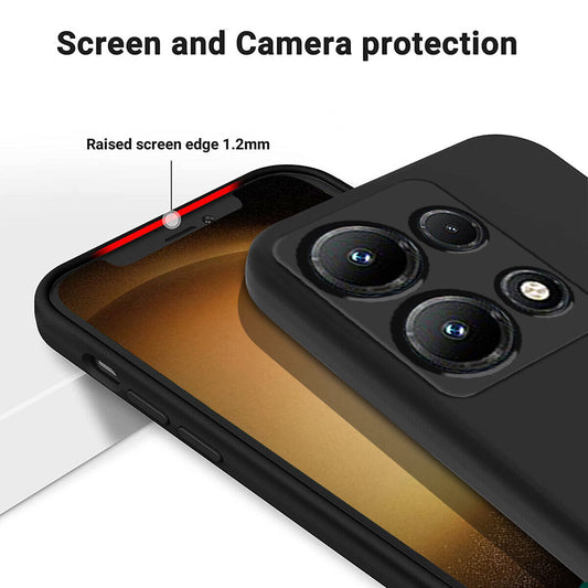 Infinix Note 30 Pro Silicone Case with Camera Protection