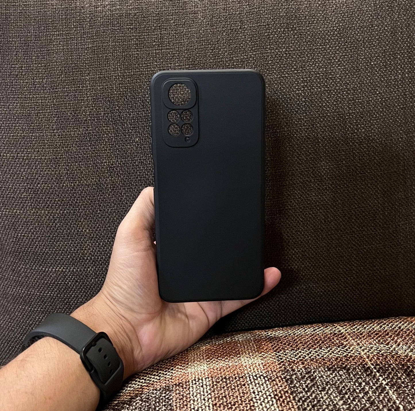 Redmi Note 12 Pro 4G Silicone Case With Camera Protection