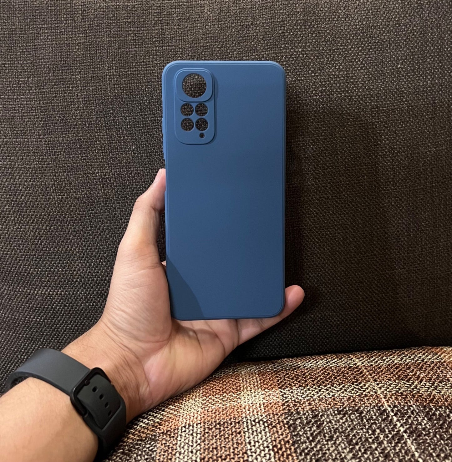 Redmi Note 12 Pro 4G Silicone Case With Camera Protection