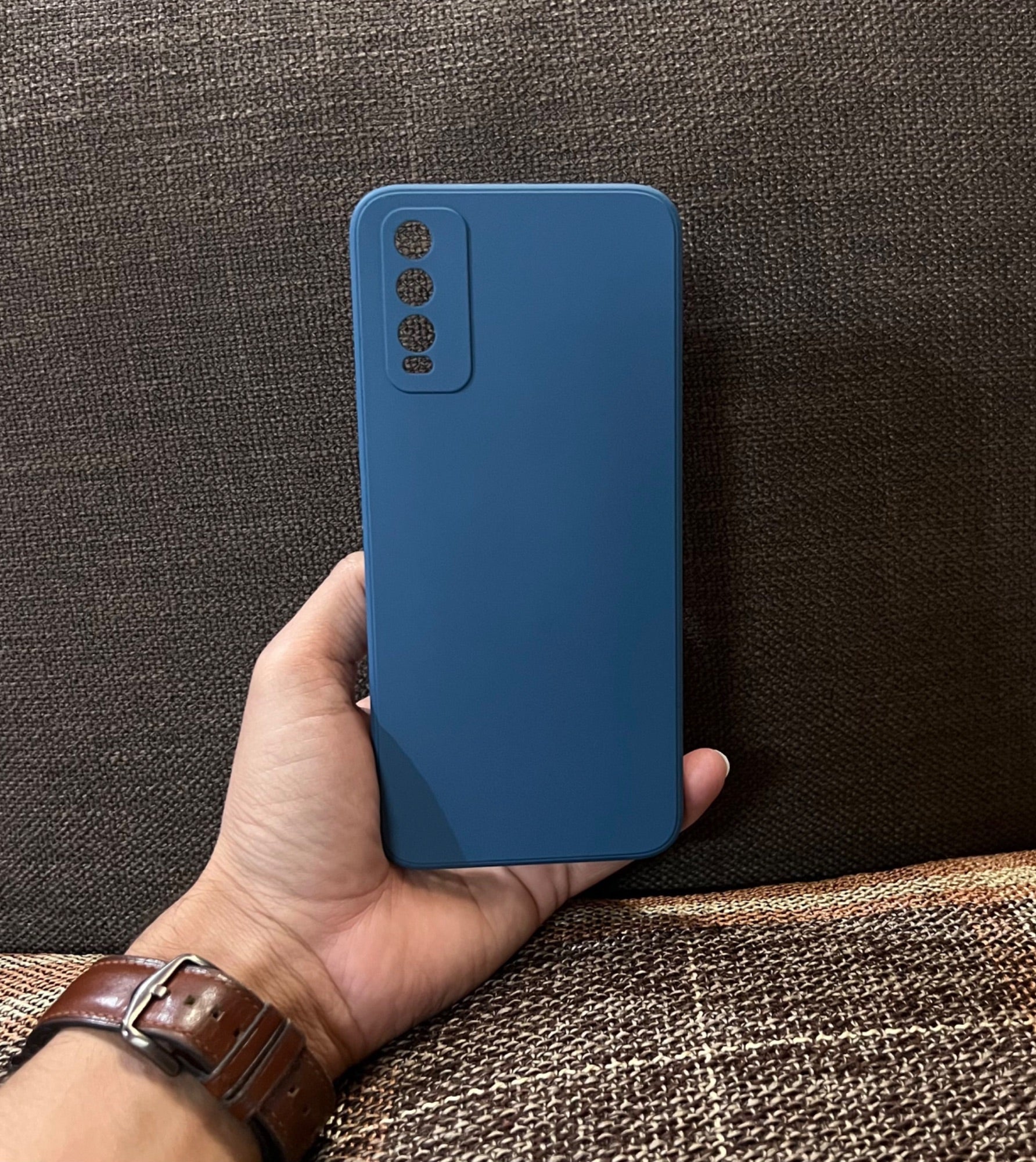 Vivo_Y20_Silicone_Case_Blue