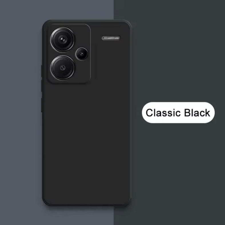 Xiaomi Redmi Note 13 Pro Plus Silicone Case With Camera Protection