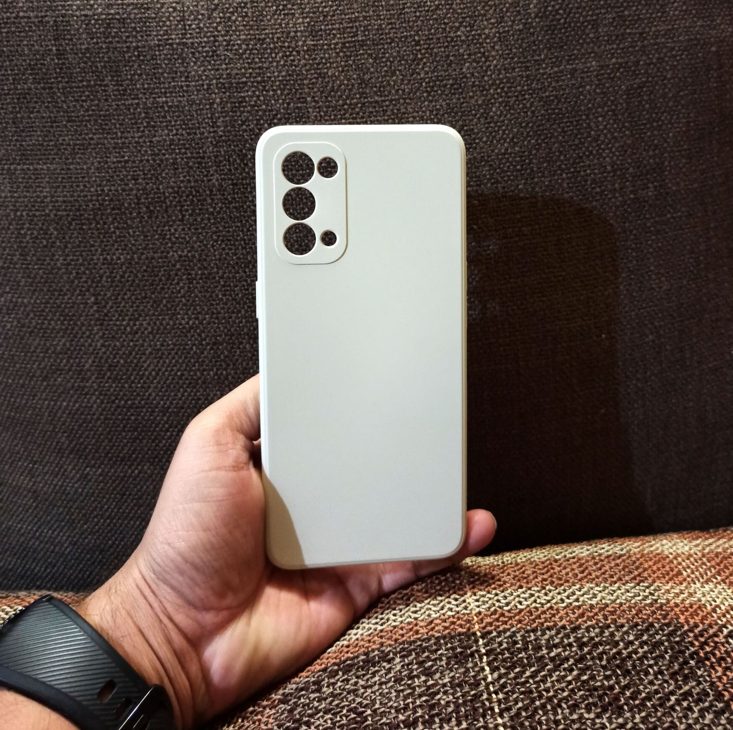 Oppo Reno 5 Silicone Case with Camera Protection