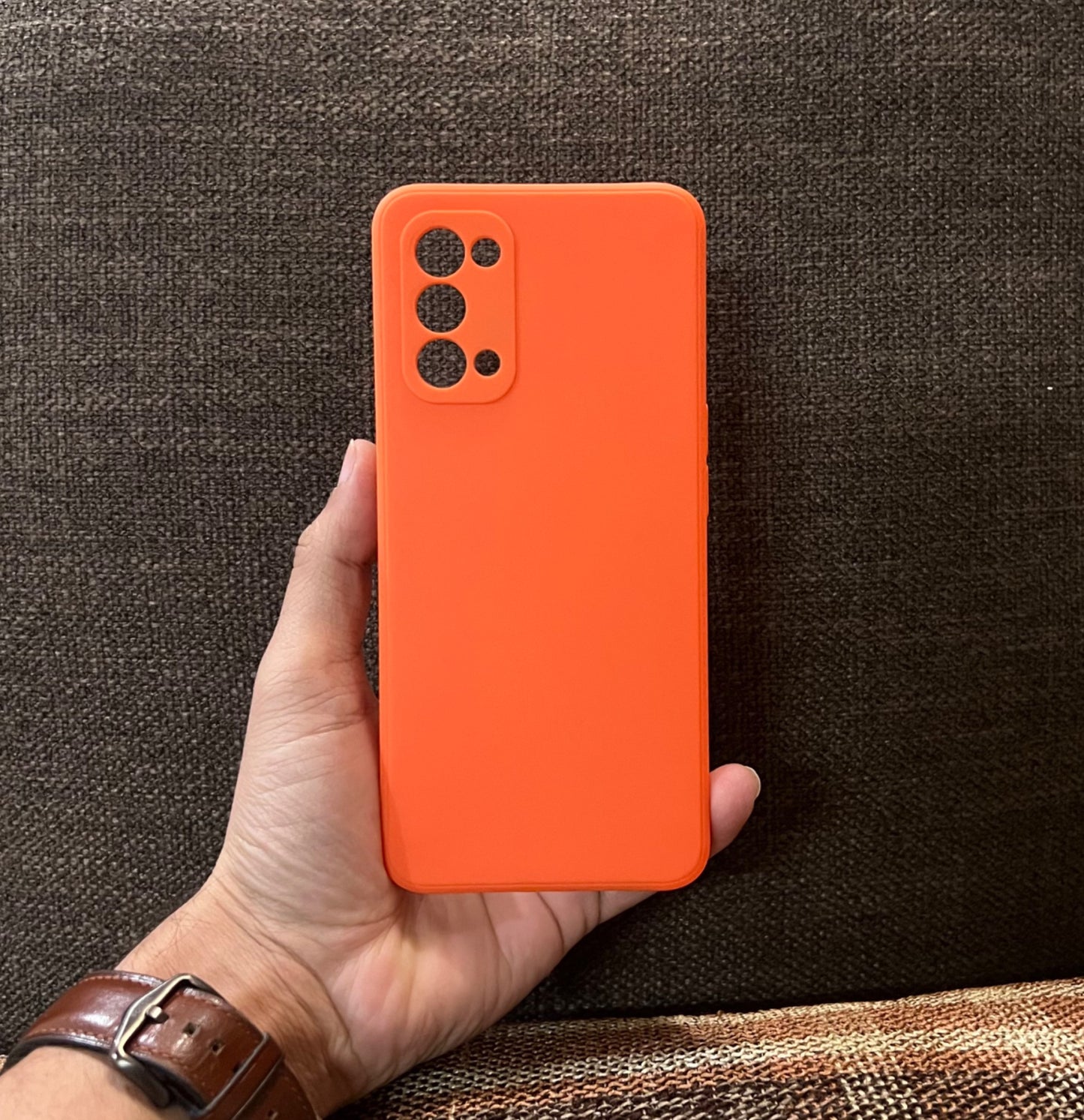 Oppo Reno 5 Silicone Case with Camera Protection