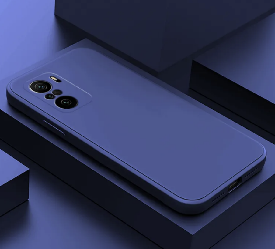 POCO F3 Soft Silicone Cover With Camera Protection