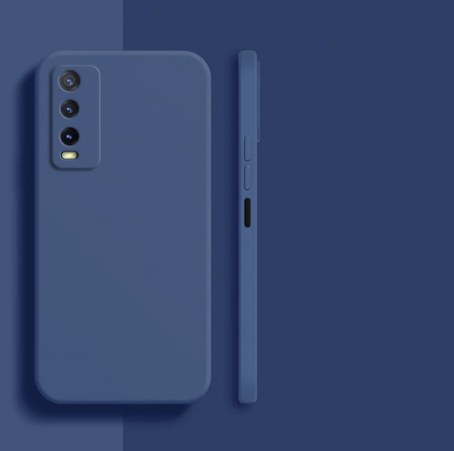 Vivo_Y20_Silicone_Case_Blue