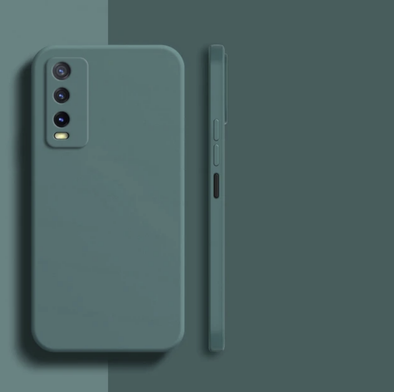 Vivo_Y20_Silicone_Case_Green