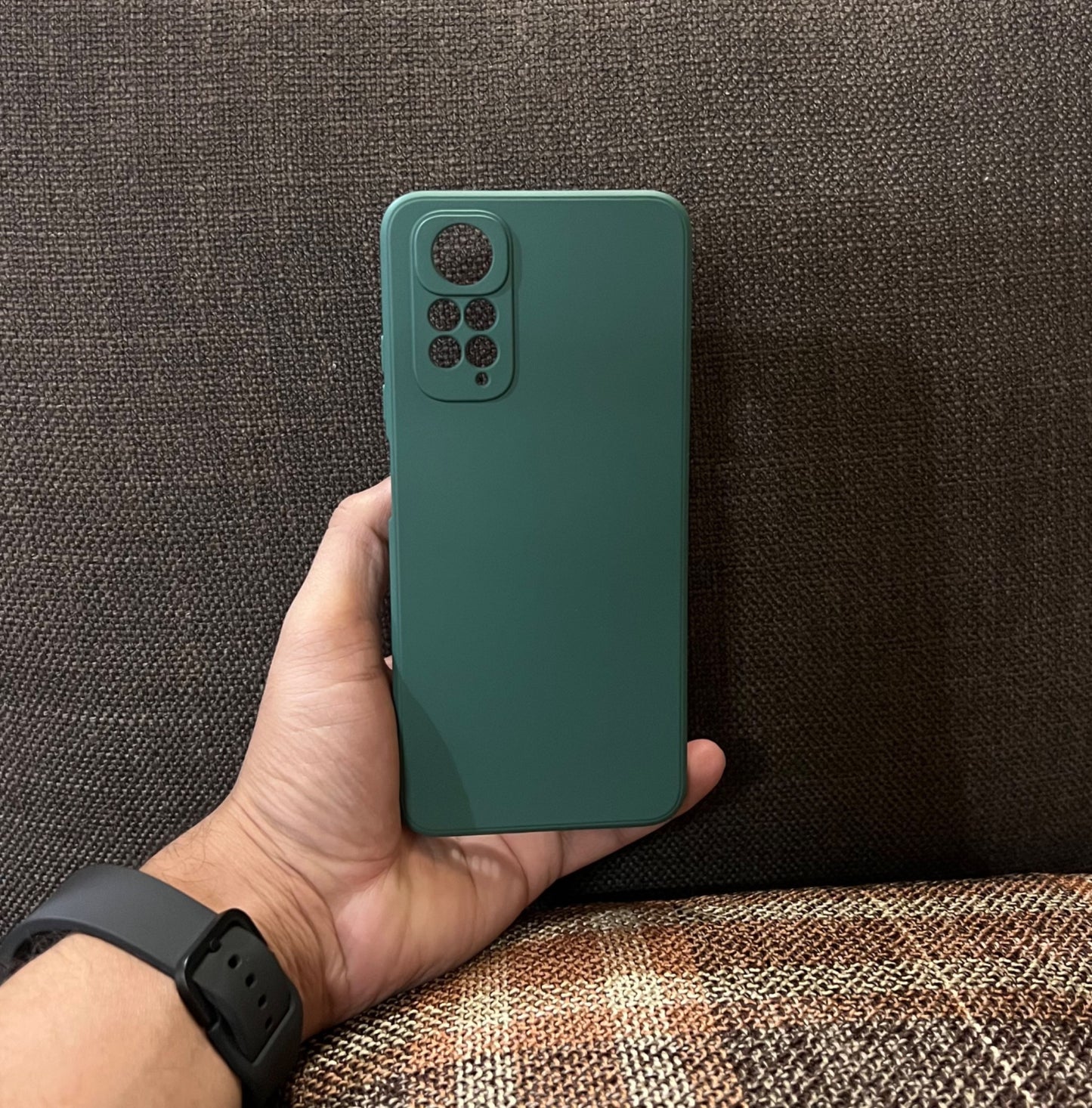 Redmi Note 12 Pro 4G Silicone Case With Camera Protection