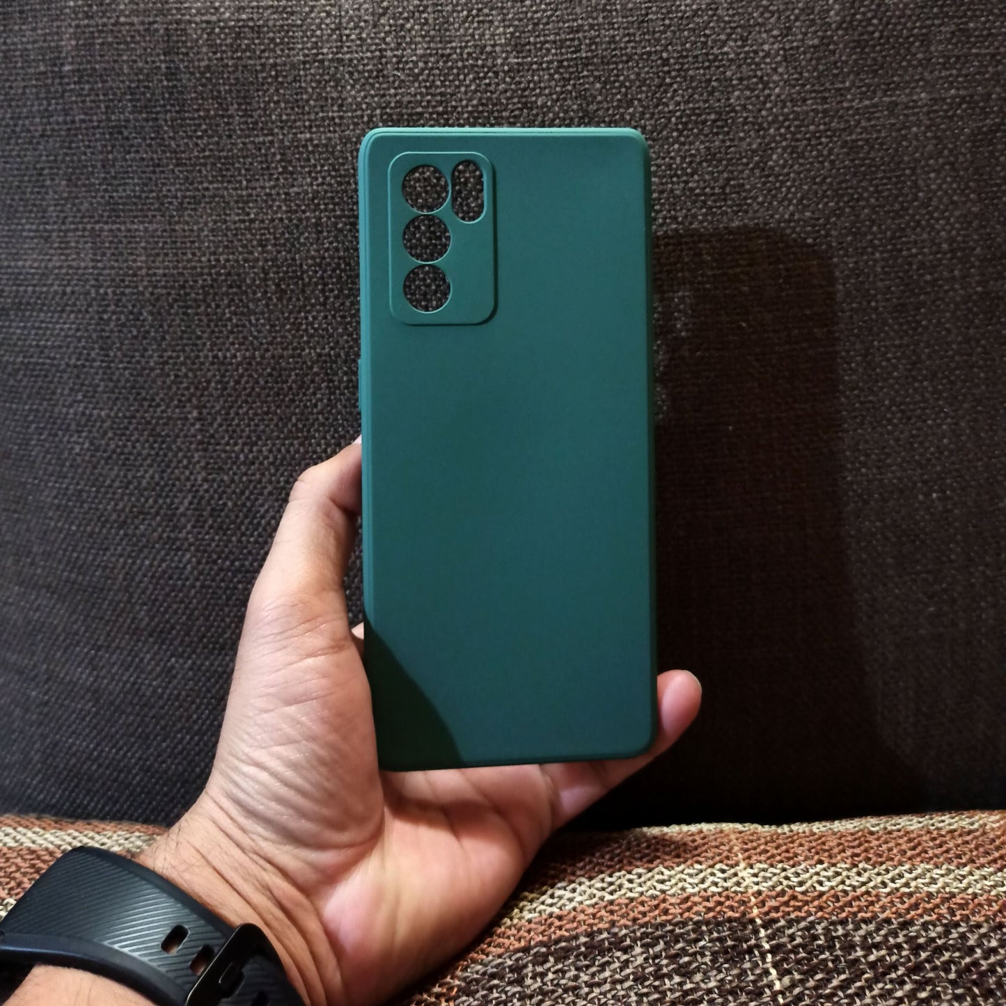 OPPO Reno 6 Pro Silicone Case with Camera Protection